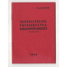 Taisteluväline sotavarustus kirjanpito-ohje