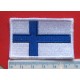  Suomen lippu brodeerattu
