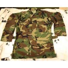 BDU-takki woodland Ripstop